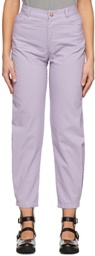 Kika Vargas Purple Ella Trousers