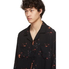 Rhude Black Printed Button-Up Shirt