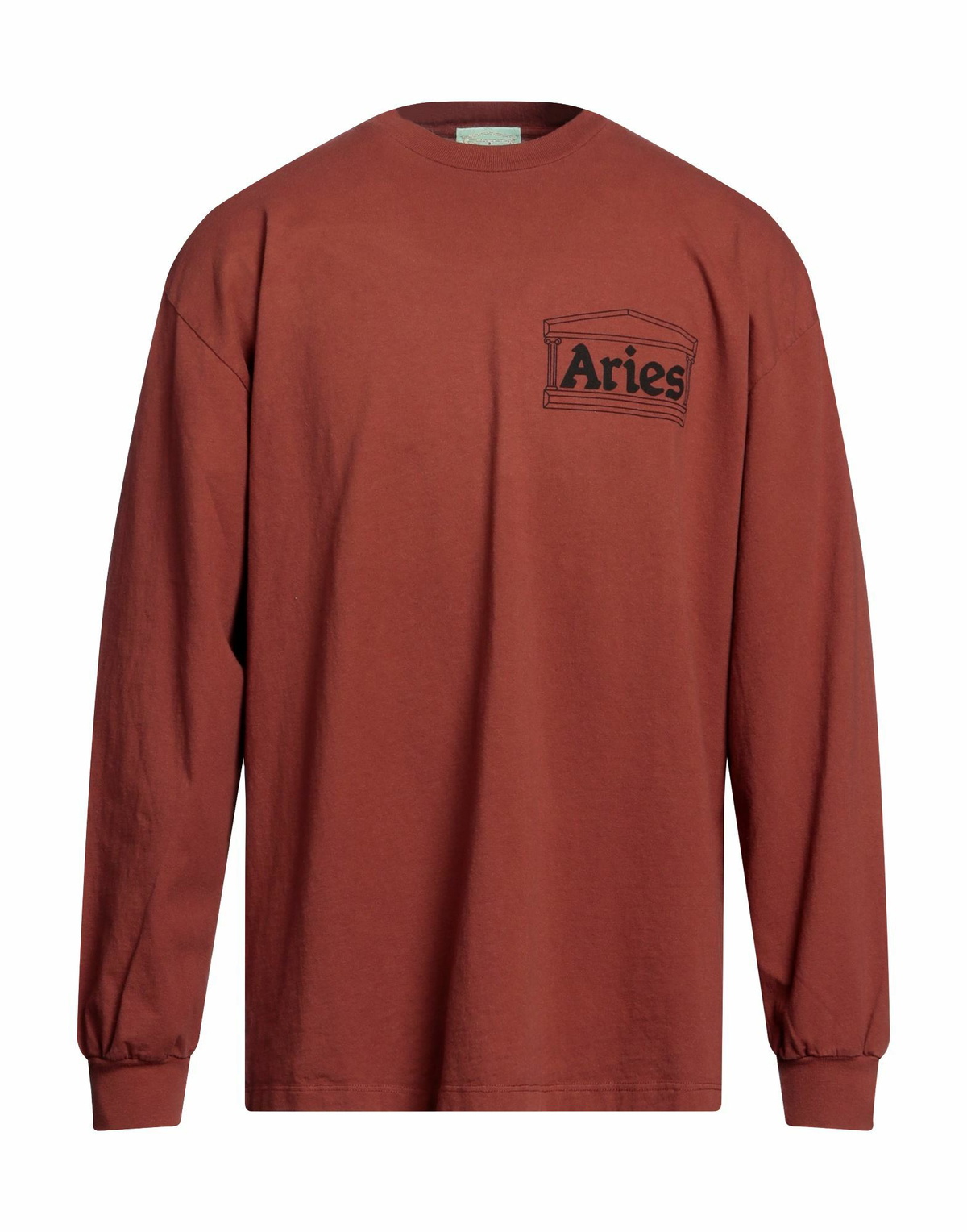 Aries Mens T-shirt Rust