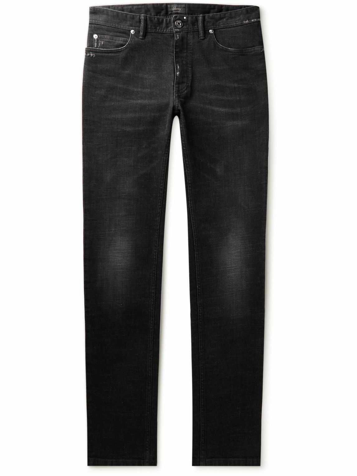 Brioni - Aspen Slim-Fit Jeans - Black Brioni