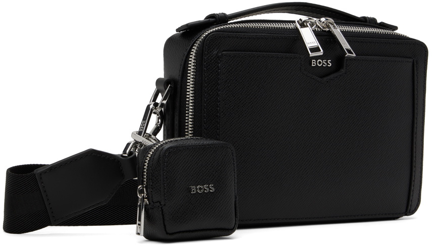 BOSS ボス Shotgun ネックウォレット BOSS Black Shotgun Boxy Bag BOSS