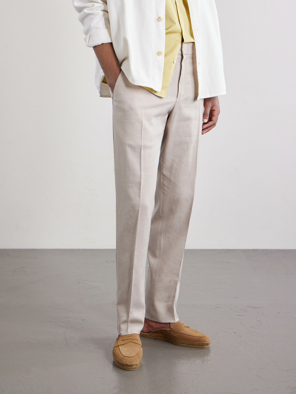 Castañer - Nando Suede Backless Espadrilles - Neutrals