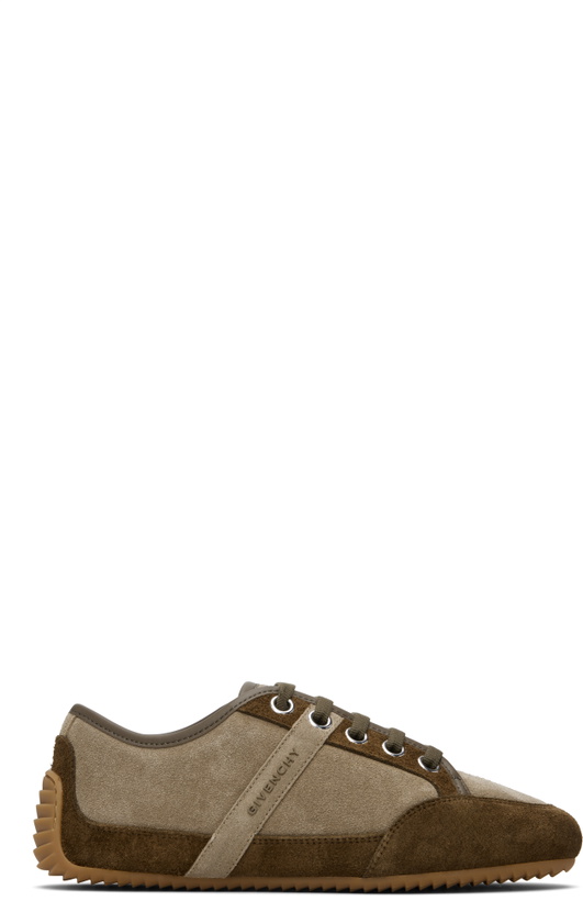 Photo: Givenchy Brown Slim Sneakers