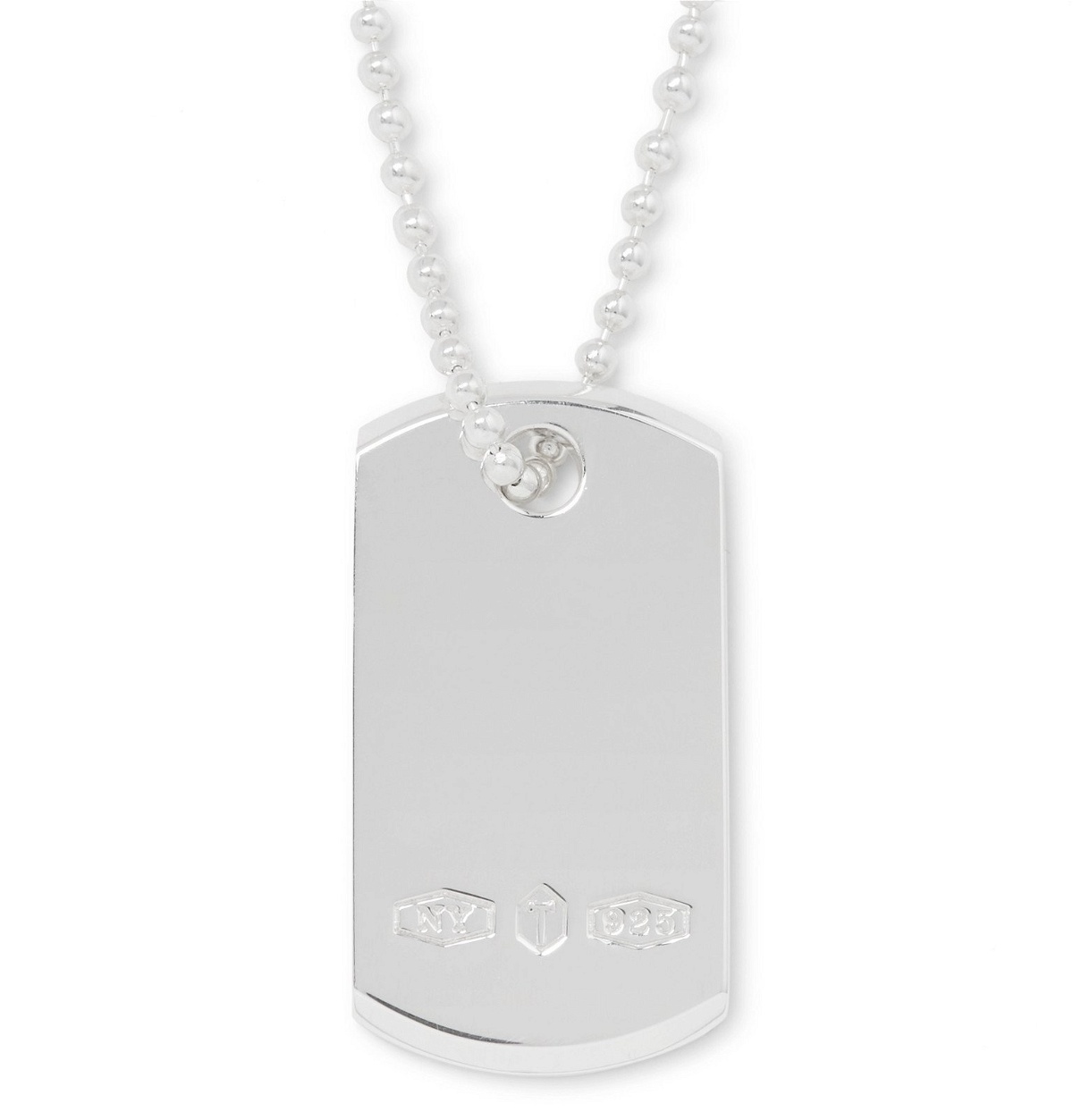 TIFFANY STERLING SILVER I.D. NECKLACE