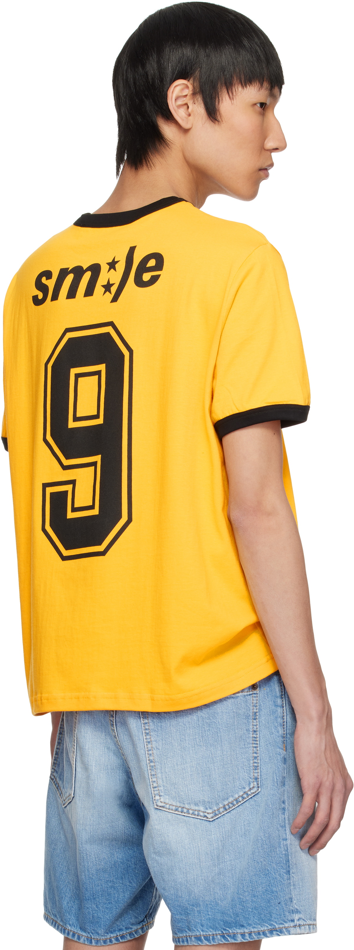 MISBHV Yellow 'Smile' 70's T-shirt