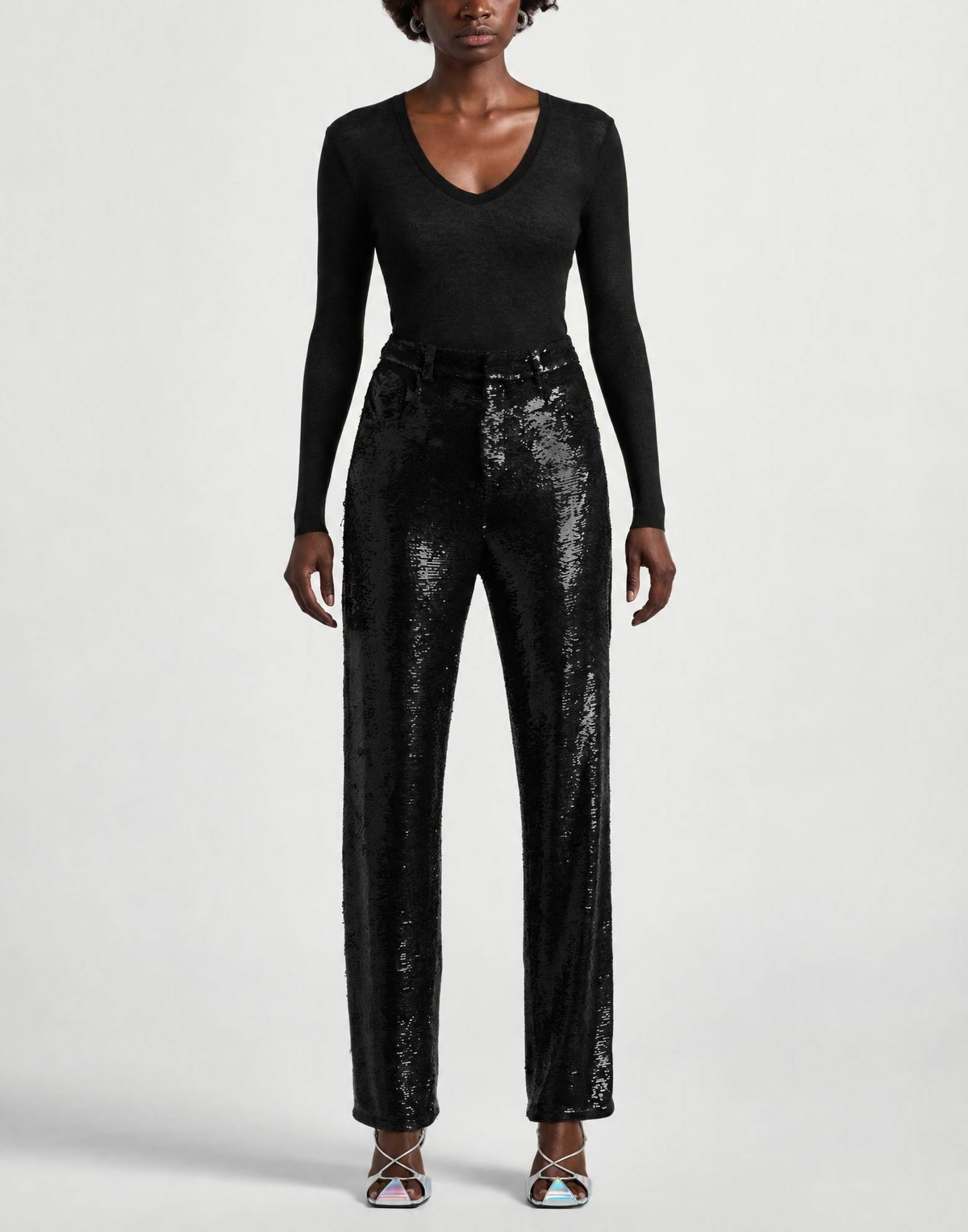 James Perse Womens T-shirt in Black