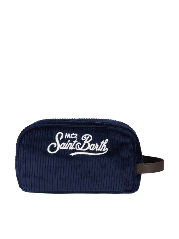 Photo: MC2 Saint Barth Blue Corduroy Beauty Case