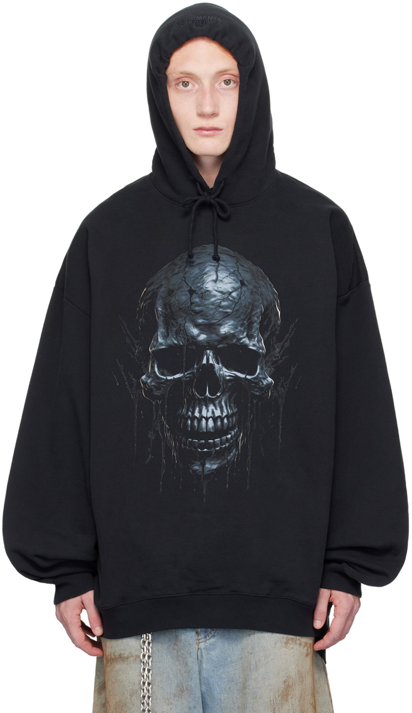 t*u様 18aw vetements skull hoodie Vetements Skull Metal Hoodie | eBay