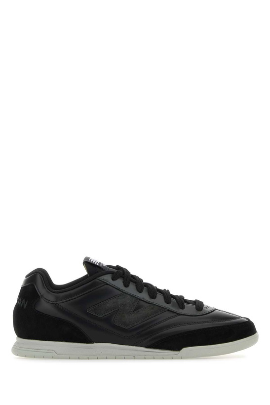 Photo: Black Leather Junya Watanabe X New Balance Sneakers