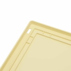 HAY Medium Square/Cube Recycled Colour Crate Lid in Light Yellow 