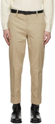 Solid Homme Beige Trousers