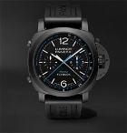 Panerai - Luminor Yachts Challenge Automatic Flyback Chronograph 44mm Ceramic and Rubber Watch - Black