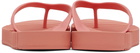 Suicoke Pink VON Flip Flops