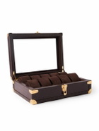 Rapport London - 10-Piece Croc-Effect Leather Watch Box