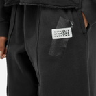 MM6 Maison Margiela Women's Oversized Sweatpants in Washed Black