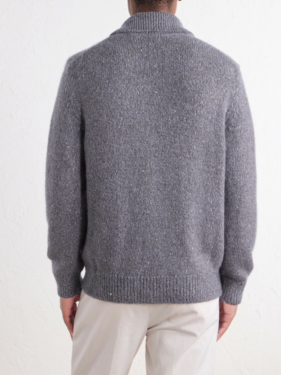 Eleventy - Wool-Blend Cardigan - Gray