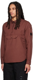 C.P. Company Burgundy Pocket Shirt
