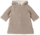 Bonpoint Baby Taupe Taim Hoodie