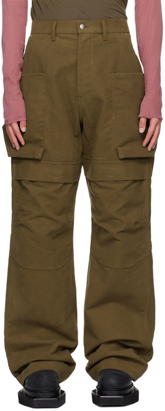 Photo: Rick Owens Brown Porterville Stefan Cargo Pants