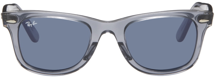 Photo: Ray-Ban Gray New Wayfarer Classic Sunglasses