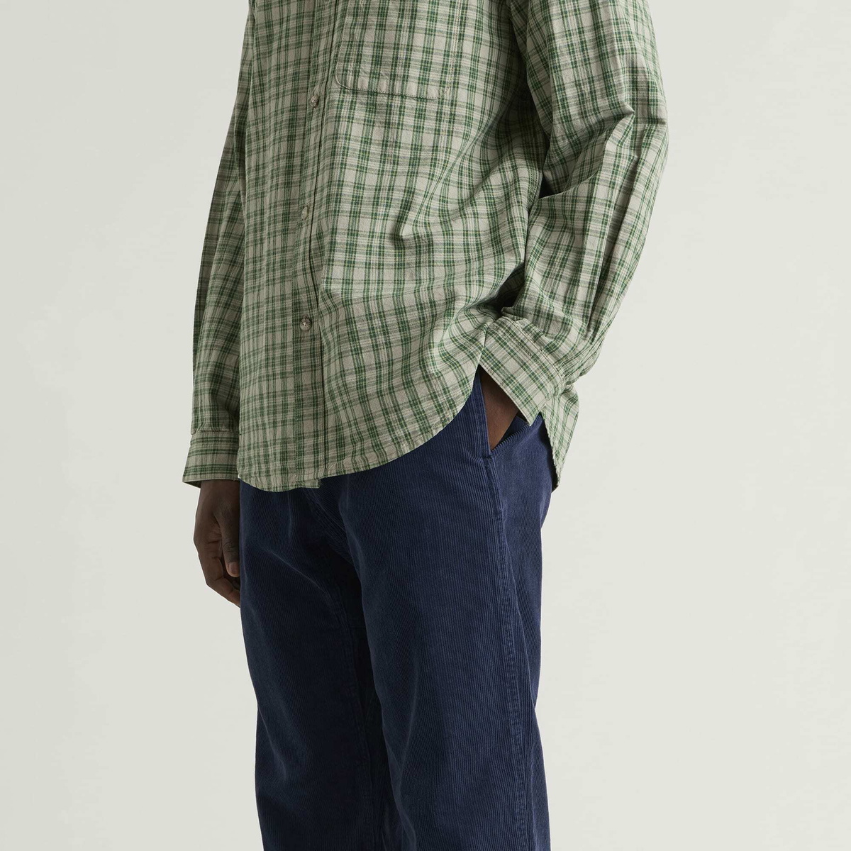 Gramicci Men's Corduroy Core Pant in Dark Navy