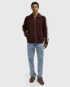 Calvin Klein Jeans LS RACING STRIPE FZ SWEATER 9GG Brown Mens Zipper