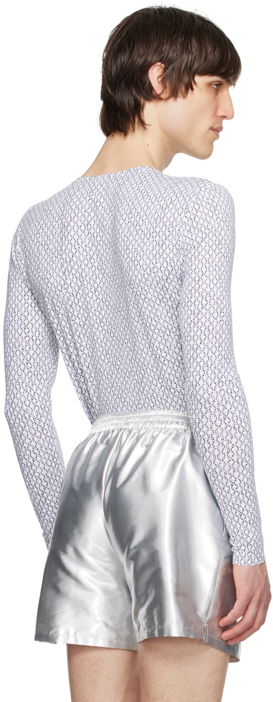 SAPIO White & Black Nº 21 Long Sleeve T-Shirt