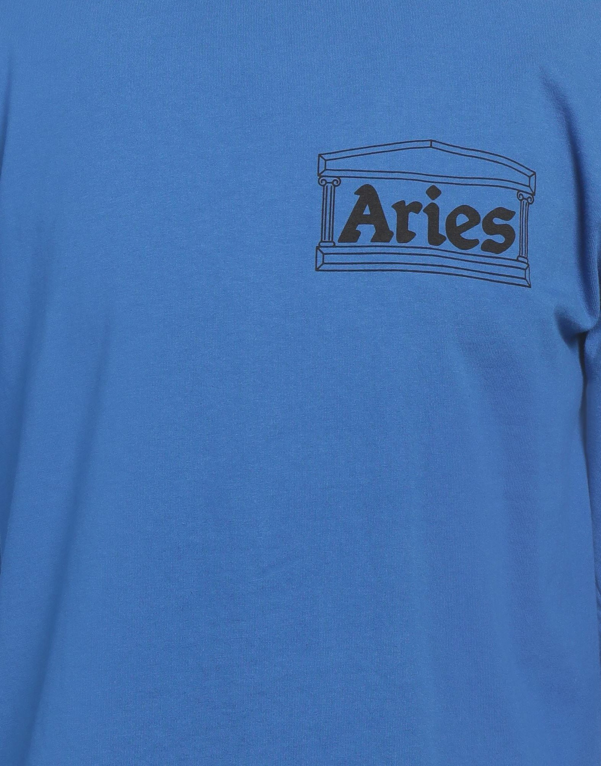 Aries Mens T-shirt in Blue