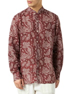 MC2 Saint Barth Man Shirt With Paisley Print