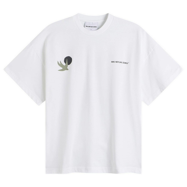 Photo: MKI Men's Presented by END. Swallow T-Shirt in White