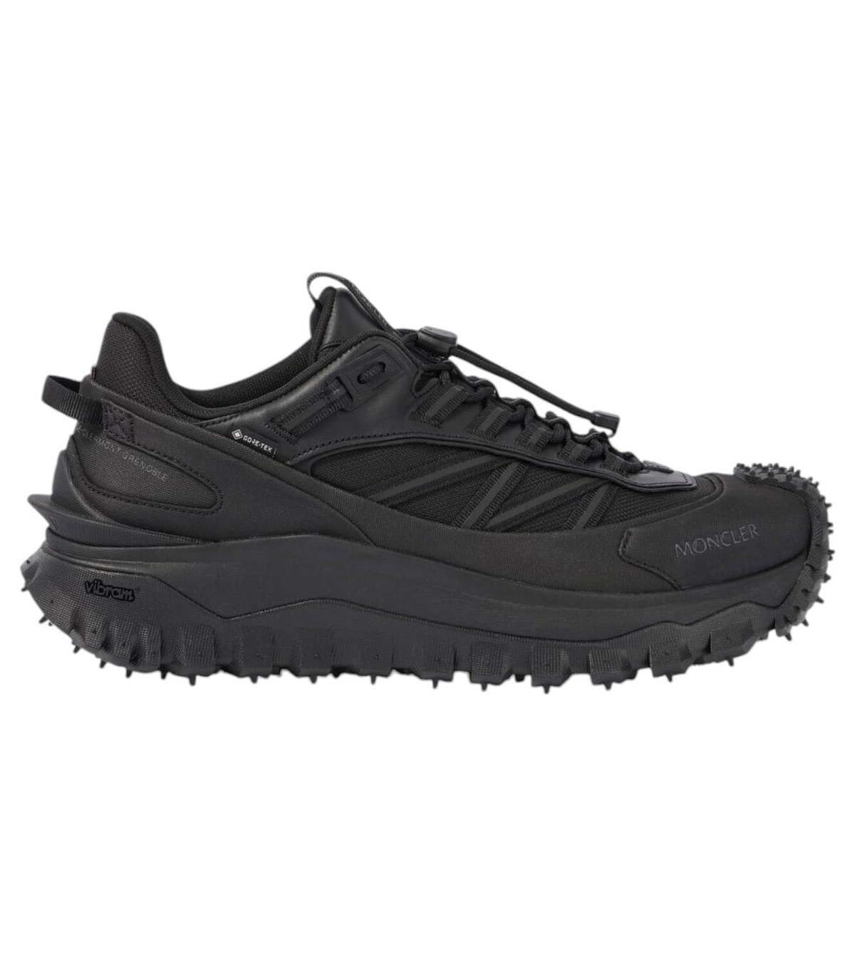 MONCLER Trailgrip Lite3スニーカー Black Trailgrip Lite3 Nubuck & Suede Sneakers - Sneakers for