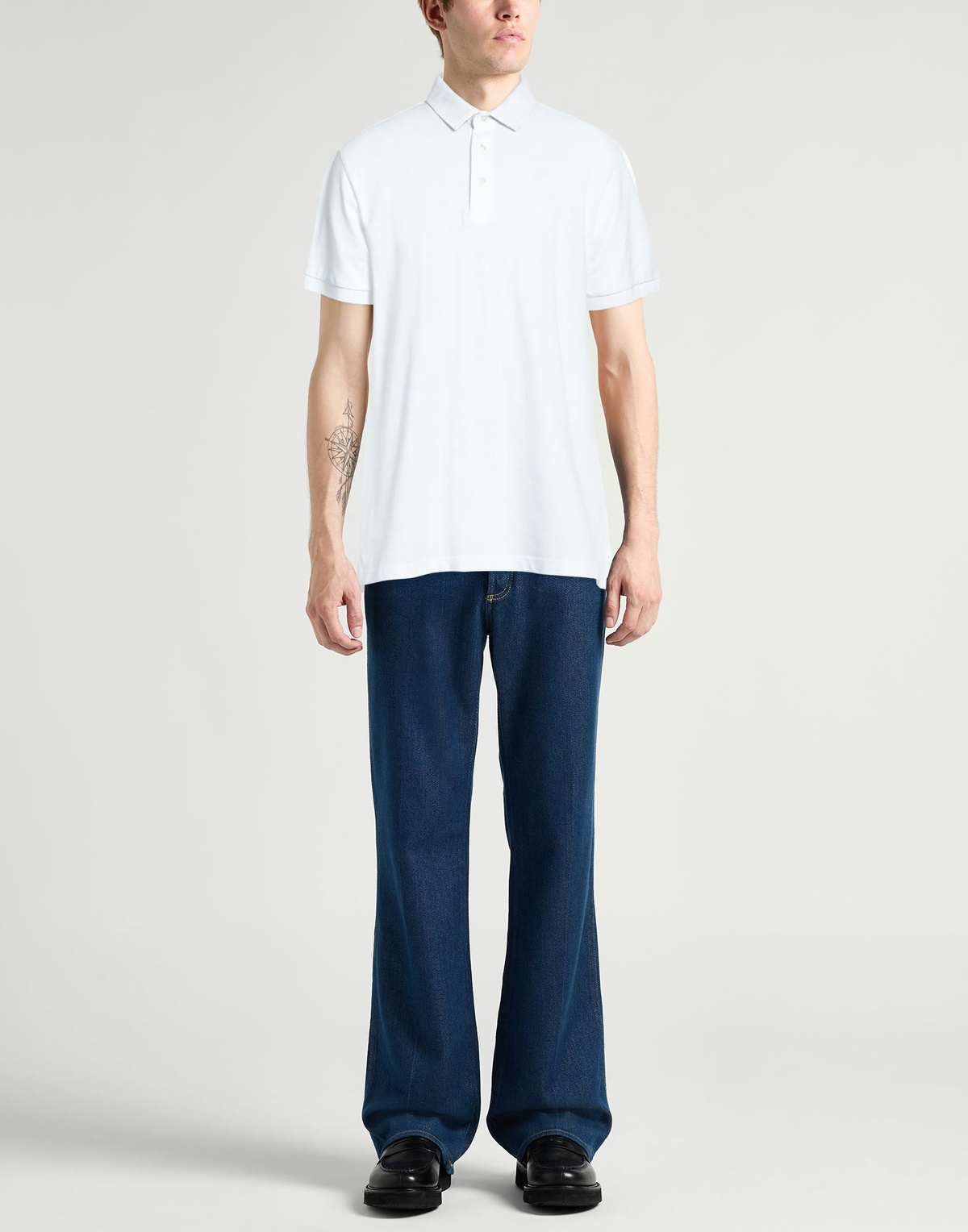 Etro Mens Polo shirt in White
