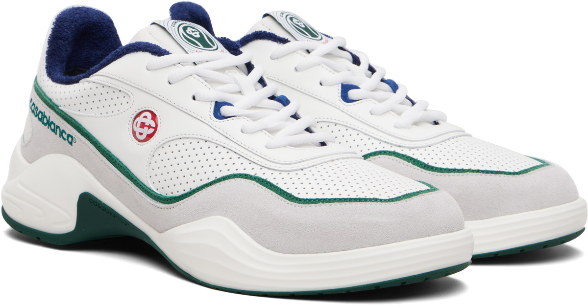 Casablanca Off-White Court Championship Sneakers