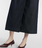 'S Max Mara Greta belted denim maxi dress