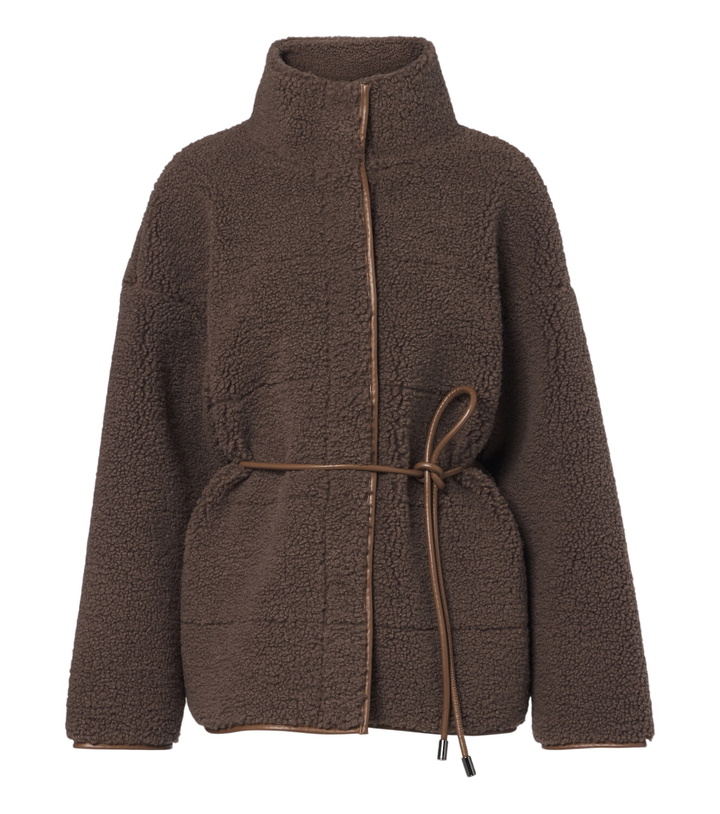 Photo: Bogner Kimberly belted teddy jacket
