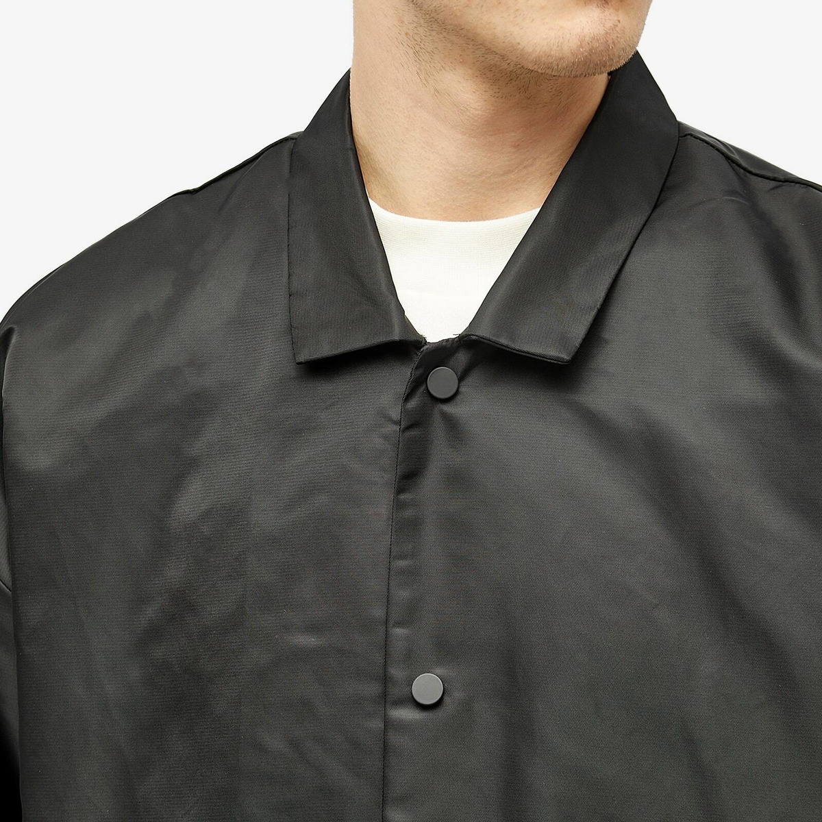 Fear of God ESSENTIALS Men's Coaches Jacket in Jet Black Fear Of God ...