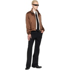 Ernest W. Baker SSENSE Exclusive Brown Western Track Jacket
