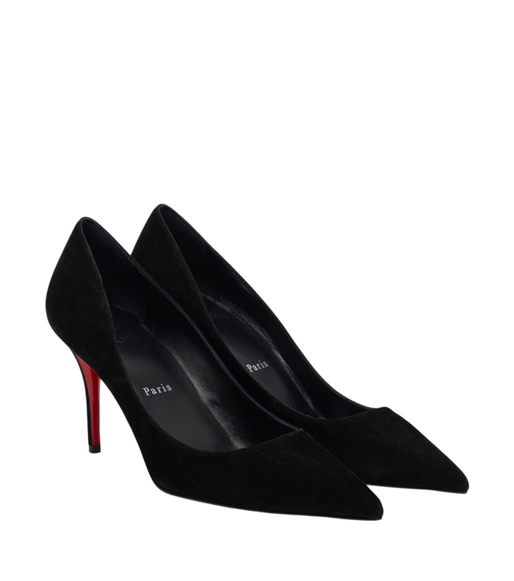 Photo: Christian Louboutin Miss Z suede pumps