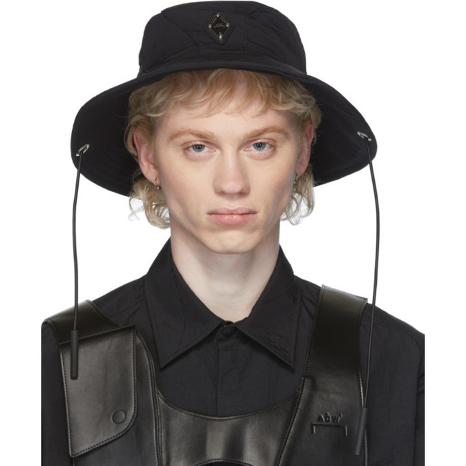 Photo: A-Cold-Wall* Black Drawcord Bucket Hat