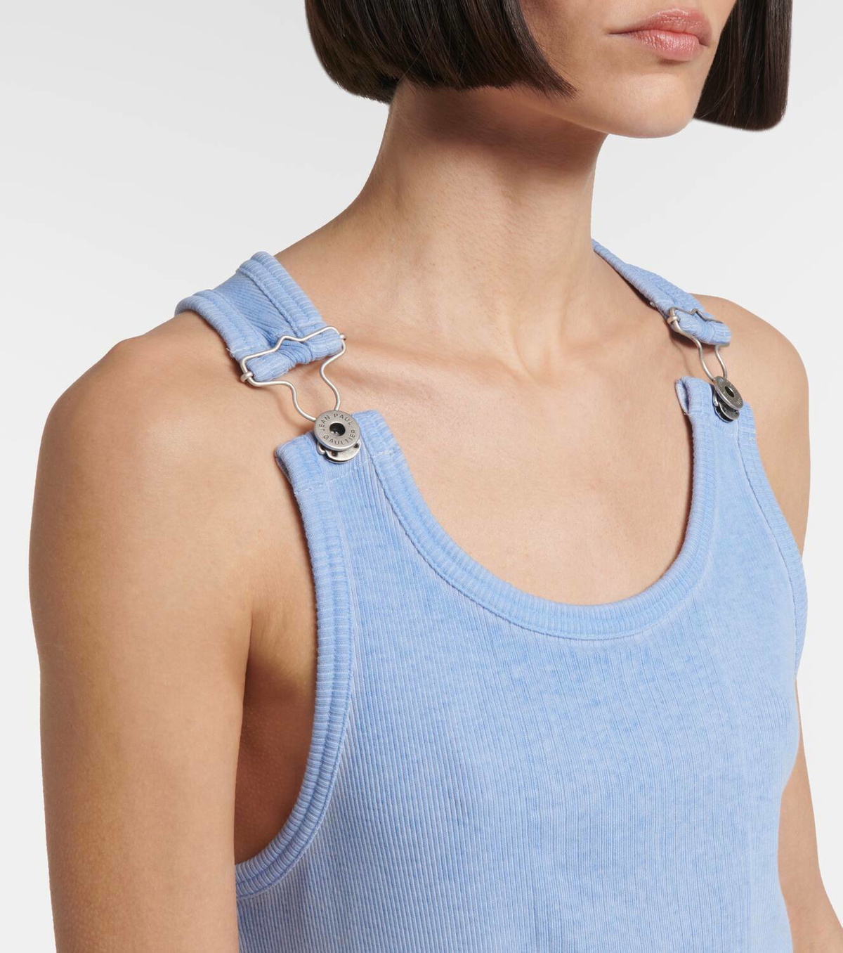 Jean Paul Gaultier The Straps cotton tank top