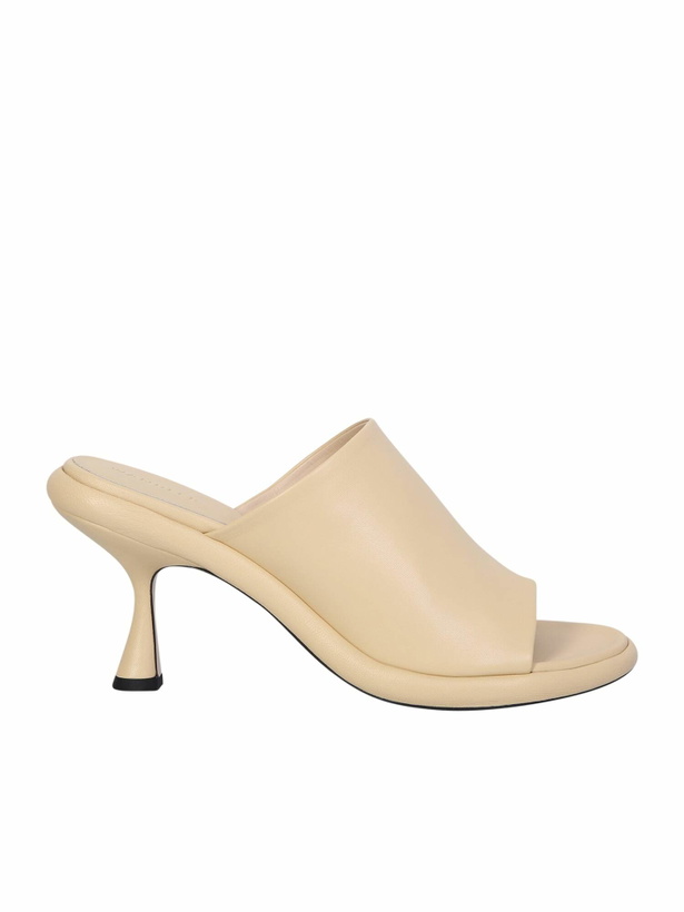 Photo: Wandler Beige June Platform Sandals