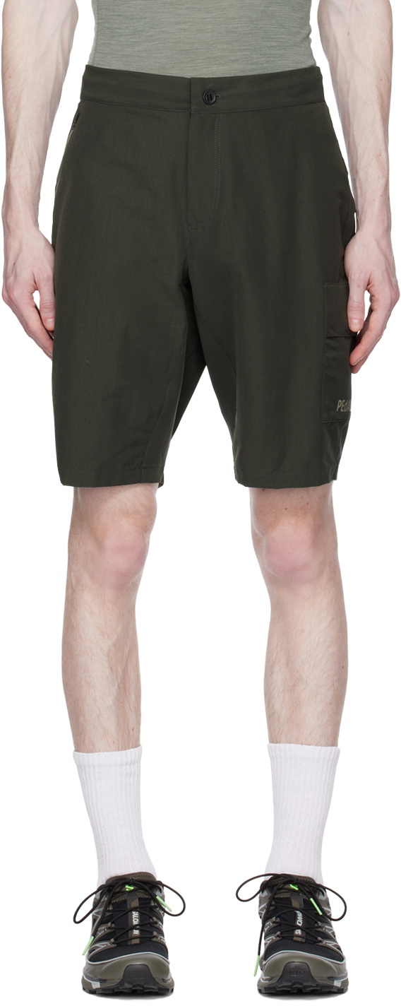 PEdALED Khaki Water-Repellent Shorts