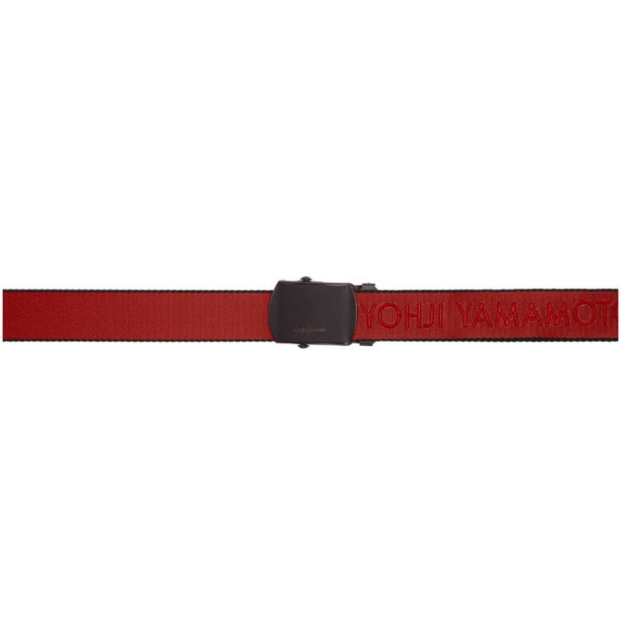 Photo: Yohji Yamamoto Red NY Tape Gacha Belt