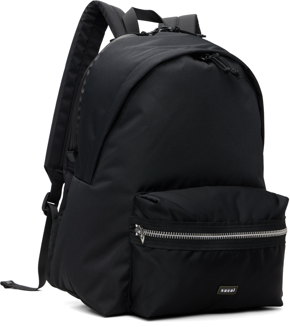 sacai Black Pocket Backpack