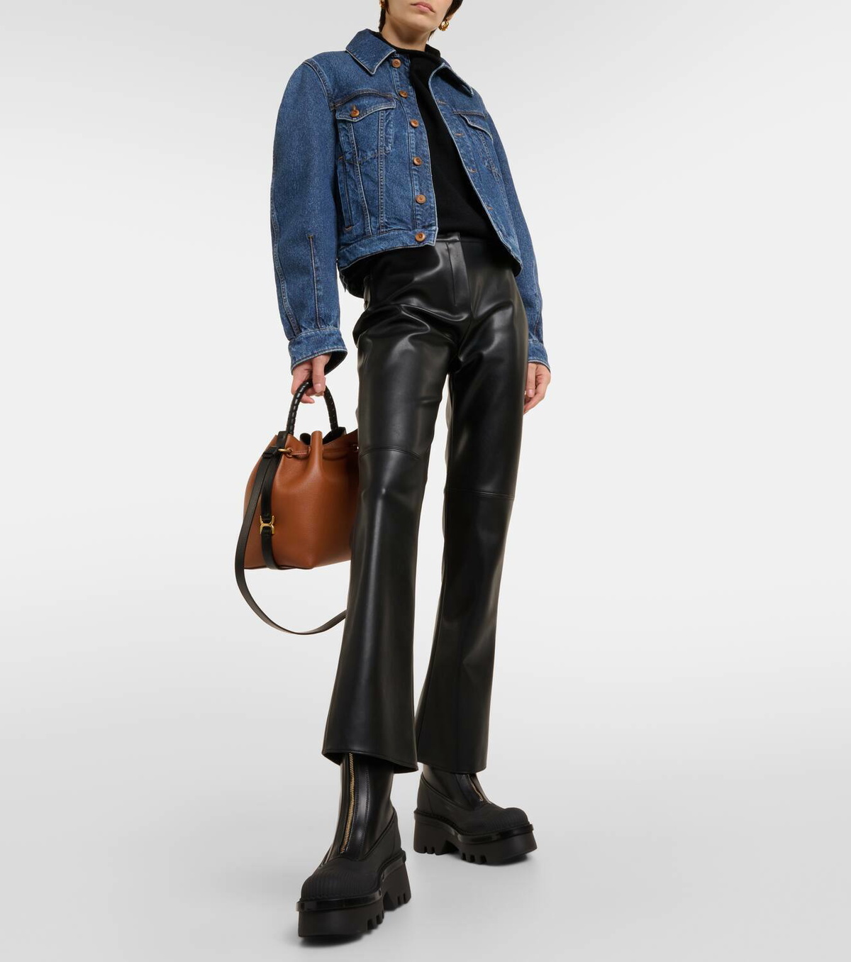 VIP【送料関税込】CHLOE Raina Ankle Boots Chloé Raina Rain Boots | Neutrals | FARFETCH