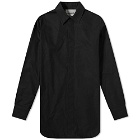 Jil Sander Men's Heavy Organic Cotton Shirt in Black