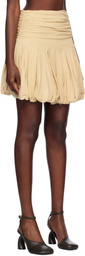Renaissance Renaissance Beige Qajar-J Miniskirt