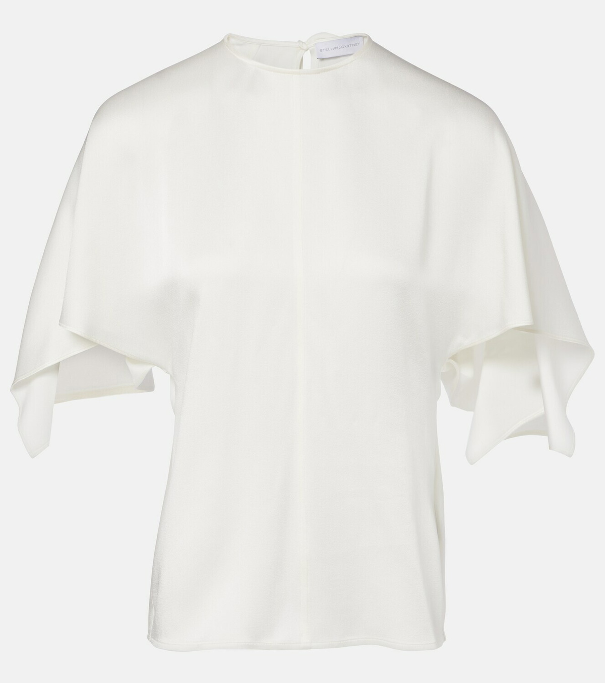 Stella McCartney Open-back satin top
