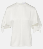 Stella McCartney Open-back satin top