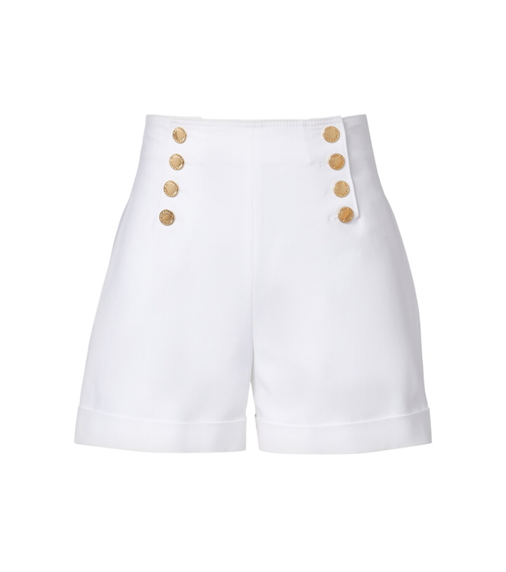 Photo: Carolina Herrera Cotton-blend shorts